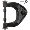 Image de FEBI BILSTEIN 41242 Bras de suspension supérieur, Tôle d'acier, barre oscillant transversal, avec rotule de suspension, avec écrou de blocage