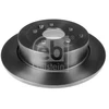 Image de FEBI BILSTEIN 43824 Disque de frein Essieu arrière, plein, revêtu