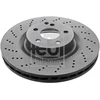 Image de FEBI BILSTEIN 44007 Disque de frein Essieu avant, perforé/ventilé de l'intérieur, revêtu, à haute teneur en carbone