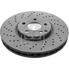 Image de FEBI BILSTEIN 44012 Disque de frein Essieu avant, perforé/ventilé de l'intérieur, revêtu, à haute teneur en carbone