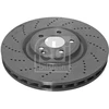 Image de FEBI BILSTEIN 44085 Disque de frein Essieu avant, perforé/ventilé de l'intérieur, revêtu, à haute teneur en carbone