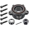 Image de FEBI BILSTEIN 45349 Kit de roulements de roue Essieu avant droit, avec matériel de montage/fixation, avec bague ABS