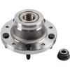 Image de FEBI BILSTEIN 45356 Kit de roulements de roue Essieu arrière droit, avec écrou d’essieu, Roulement de roue intégré au moyeu de roue