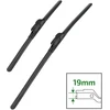 Image de HEYNER 020330 Balai d'essuie-glace SET HYBRID avant, 450mm, Balai d'essuie-glace hybride