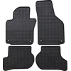 Image de Petex 61110 Ensemble de tapis de sol avant et arrière, Caoutchouc, noir, Quantité: 4