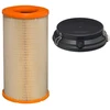 Image de HENGST FILTER E1084L Filtre à air Cartouche filtrante, avec couvercle