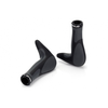 Image de Jeu de poignées vélo embouts intégré XLC GR-G16 Hitch Gel A/Vis Noir TU 2501588100