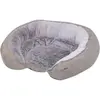 Image de Lit confort ovale classic pour chien Nobby Pet Napo Marron 97x76x21 cm 60957
