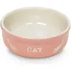 Image de Gamelle céramique pour chat Nobby Pet Cat Rose 250 ml 73366