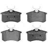 Image de MEYLE 025 209 6115 Jeu de plaquettes de frein ORIGINAL Quality, Essieu arrière, contact de signal d'usure exclu, avec tôle anti-bruit