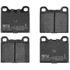 Image de MEYLE 025 210 3515 Jeu de plaquettes de frein ORIGINAL Quality, Essieu arrière, contact de signal d'usure exclu, avec tôle anti-bruit