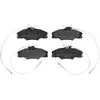 Image de MEYLE 025 217 2419/W Jeu de plaquettes de frein ORIGINAL Quality, Essieu avant, contact de signal d'usure inclus, avec tôle anti-bruit