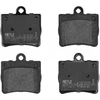 Image de MEYLE 025 219 0015 Jeu de plaquettes de frein ORIGINAL Quality, Essieu arrière, contact de signal d'usure exclu, avec tôle anti-bruit