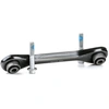 Image de MEYLE 716 035 0005/S Bras de suspension ORIGINAL Quality, avant, Tôle d'acier, avec support en caoutchouc, avec matériel de montage/fixation