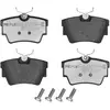 Image de MEYLE 025 239 8017/PD Jeu de plaquettes de frein MEYLE-PD Quality, Essieu arrière, non préparé pour l'indicateur d'usure, avec tôle anti-bruit