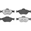 Image de MEYLE 025 236 0418/PD Jeu de plaquettes de frein MEYLE-PD Quality, Essieu avant, contact de signal d'usure exclu, avec tôle anti-bruit