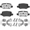 Image de MEYLE 025 231 3814/PD Jeu de plaquettes de frein MEYLE-PD Quality, Essieu arrière, non préparé pour l'indicateur d'usure, avec vis d'étrier de frein, avec accessoires