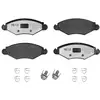 Image de MEYLE 025 235 9718/PD Jeu de plaquettes de frein MEYLE-PD Quality, Essieu avant, contact de signal d'usure exclu, avec vis d'étrier de frein, avec accessoires
