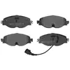 Image de MEYLE 025 256 8320 Jeu de plaquettes de frein ORIGINAL Quality, Essieu avant, contact de signal d'usure inclus