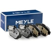 Image de MEYLE 025 242 5317/PD Jeu de plaquettes de frein MEYLE-PD Quality, Essieu arrière, préparé pour l'indicateur d'usure, avec tôle anti-bruit