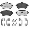 Image de MEYLE 025 252 1518/PD Jeu de plaquettes de frein MEYLE-PD Quality, Essieu arrière, préparé pour l'indicateur d'usure, avec tôle anti-bruit, avec accessoires