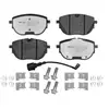 Image de MEYLE 025 262 6818/PD Jeu de plaquettes de frein MEYLE-PD: Advanced performance and design. Essieu avant, contact de signal d'usure inclus, avec tôle anti-bruit, avec accessoires