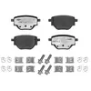 Image de MEYLE 025 261 9518/PD Jeu de plaquettes de frein MEYLE-PD: Advanced performance and design. Essieu arrière, préparé pour l'indicateur d'usure, avec vis d'étrier de frein, avec accessoires