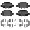 Image de MEYLE 025 232 8414 Jeu de plaquettes de frein ORIGINAL Quality, Essieu arrière, avec indicateur d'usure, avec tôle anti-bruit, avec accessoires