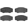 Image de MEYLE 025 239 2120 Jeu de plaquettes de frein ORIGINAL Quality, Essieu arrière, contact de signal d'usure exclu, avec tôle anti-bruit