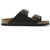 Image de Sandales Birkenstock Arizona Waxy Leather Multicolore 38 52531