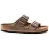 Image de Sandales cuir huilé Birkenstock Arizona Marron 38 352201