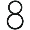 Image de Cockring Double Anneau 8 Ring