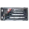 Image de KS TOOLS 503.4364 Kit de clés polygonales doubles à cliquets Nombre de dents (mécanisme à cliquet): 72, Ouverture de la clé: E24, Acier chrome-vanadium