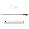 Image de KS TOOLS 911.1171 Tournevis Longueur: 614mm, à tête carrée