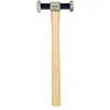 Image de KS TOOLS 140.2138 Marteau débosseleur Poids: 390g, Largeur face de martelage: 100,0mm, Bois (frêne), Ø: 30,0mm, Longueur: 325,0mm