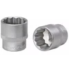 Image de KS TOOLS 911.3983 Clé à douille dodécagonal, Acier chrome-vanadium, moleté