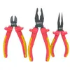 Image de KS TOOLS 117.1110 Kit de pinces avec fonction de coupe, Acier d'outil