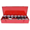 Image de KS TOOLS 911.0824 Jeu de douilles à tête carrée, Acier chrome-vanadium, avec fonction de crantage, Entraînement: 1pouce