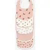 Image de Lot de 5 bavoirs bébé LÄSSIG en coton biologique lot de 5 little forest lapin