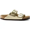 Image de Sandales femme Birkenstock Arizona Birko-Flor Doré 36 Étroit 1016111