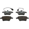 Image de FERODO FDB1826 Jeu de plaquettes de frein contact de signal d'usure inclus, avec clip de piston, sans accessoires