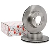 Image de FERODO DDF1536 Disque de frein ventilé, huilé, avec vis/boulons