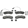 Image de FERODO FVR4156 Jeu de plaquettes de frein contact de signal d'usure inclus, avec vis d'étrier de frein, avec accessoires