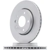 Image de FERODO DDF1286C Disque de frein Essieu arrière, ventilé, revêtu, sans vis/boulons