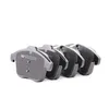 Image de FERODO FDB4498 Jeu de plaquettes de frein contact de signal d'usure inclus, avec clip de piston, sans accessoires