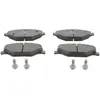 Image de FERODO FDB4590 Jeu de plaquettes de frein PREMIER Coat+ disc, non préparé pour l'indicateur d'usure, avec vis d'étrier de frein, avec accessoires