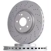Image de FERODO DDF1582C-1 Disque de frein PREMIER, perforé/ventilé de l'intérieur, revêtu, sans vis/boulons