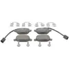 Image de FERODO FDB4692 Jeu de plaquettes de frein PREMIER Coat+ disc, contact de signal d'usure inclus, avec vis d'étrier de frein, avec accessoires