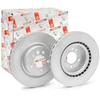 Image de FERODO DDF1434C-1 Disque de frein ventilé, revêtu, sans vis/boulons