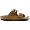 Image de Sandales Birkenstock Arizona Sfb Vl Marron 41 Étroit 1009527